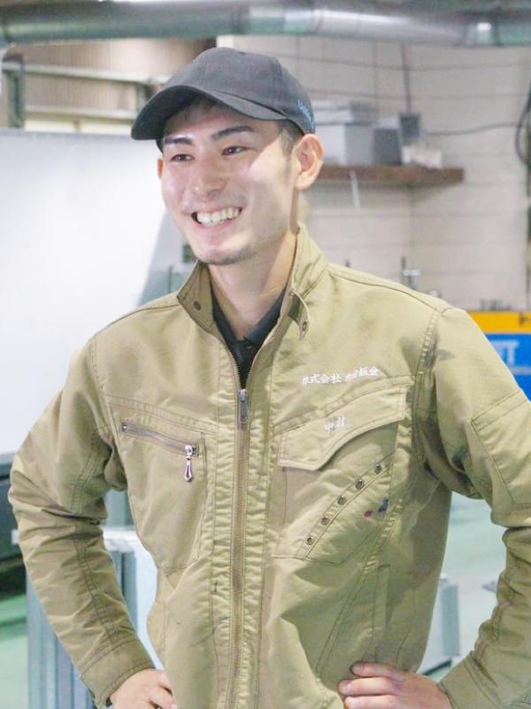 内田鈑金の中村さん